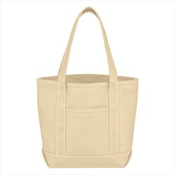 JH3251 Small Cotton Canvas Yacht Tote With Custom Imprint